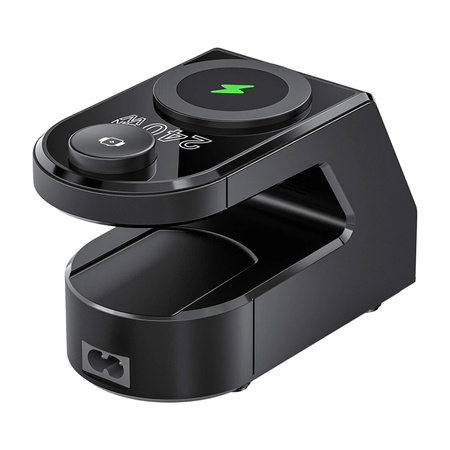 Väckarklocka med laddare Blitzwolf BW-FW10 2xUSB-A, 4xUSB-C, 240W