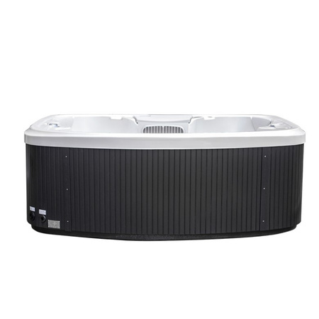 Aia mullivann SPA516 White Pearl antratsiitse korpusega 170x210 cm - kompaktne luksus teie aias