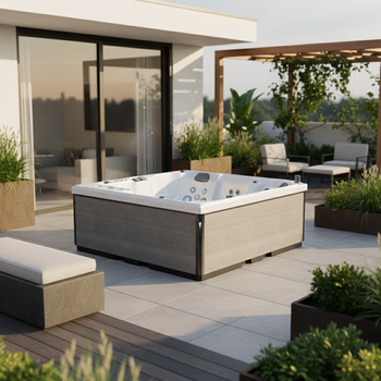 Balboa L507 Utomhusbadtunna – Jacuzzi för 6 personer, Högkvalitativt spa