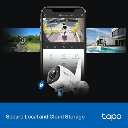 TP-LINK Wi-Fi kamera Tapo C325WB - venkovní IP dohled 2688x1520, ColorPro, IP66, Wi-Fi, široký úhel záběru 127° - nejlepší kamera pro ochranu vašeho domu a zahrady