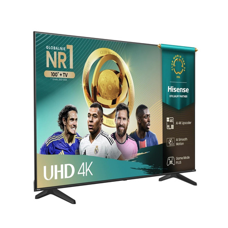Hisense LED TV 55 ιντσών 55A6Q Ultra HD 4K | Έξυπνη τηλεόραση, Dolby Vision, HDR10+ | Διαγώνιος 55", Σύστημα VIDAA, WiFi, Bluetooth - Ιδανικό για το σαλόνι και το γραφείο