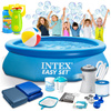 Opblaasbaar tuinzwembad 305 x 76 cm set 16w1 INTEX 28122 + bubbelmachine GRATIS
