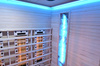 MO-RL4ST Sauna a infrarossi con pietra di sale + tormaline