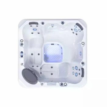 Plug&Play akrilinė sodo sūkurinė vonia 15A, skirta kiemo sodui - prabangus SPA kubilas
