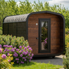 Sauna de jardin moderne CUBE MODERNO PLUS SC - extérieur avec fonction relaxation