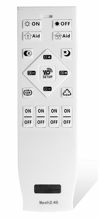 DEKORATÍV CSILLAG 80W MENNYEZETI LÁMPA + TÁVIRÁNYÍTÓ DL-F08