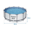 Gartenpool von 366 x 122 cm 18in1 Bestway 56420 + Bubble Machine kostenlos