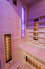 Sauna de infrarrojos con piedras de sal del Himalaya MO-EA2R | Wellness | Relax | SPA | Madera Termotratada | Madera Natural