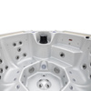 Jacuzzi de jardim SPA107 220x220 cm – banheira SPA de luxo para 6 pessoas