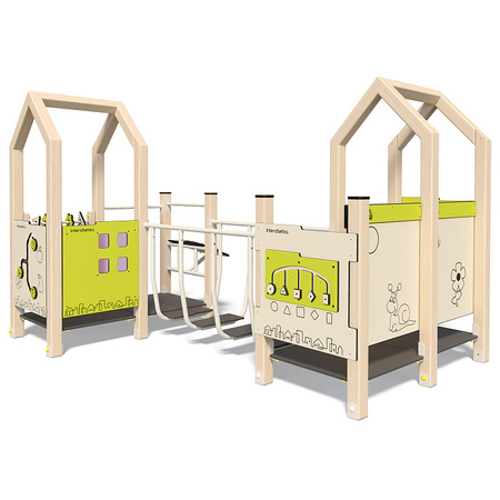 Playground "Play house" LK308 – A playhouse for children on the playground