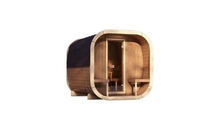 Eke 280 välissaun 4-6 inimesele / Elektri- või Harvia puuküttega keris / Kvaliteetne põhjamaine kuusk ( männi termopuit) | Wellness | Lõõgastumine | SPA | Wellness | Lõõgastumine | SPA | Nordic Style | Termopuit