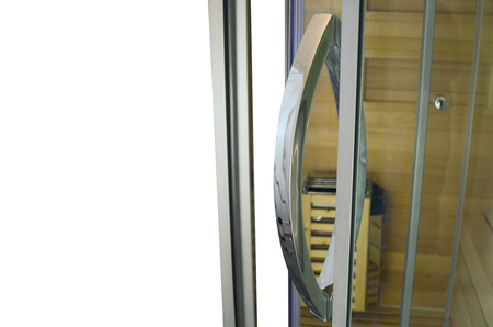 MO-1751W LEFT TRIO - Comprehensive solution: dry sauna, steam sauna, and shower cabin