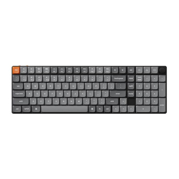 Keychron K17 Max RGB Brown Switch Wireless Low Profile Keyboard (negru) [K17M-H3].