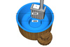 Buiten bul/bubbelbad Delux Tub external