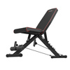 L1217 ADJUSTABLE EXERCISE BENCH WITH HMS CABLES