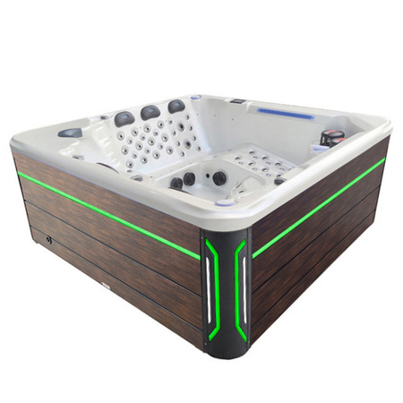 Dārza džakuzi vanna SPA743 220x220 cm - plaša atpūta visai ģimenei