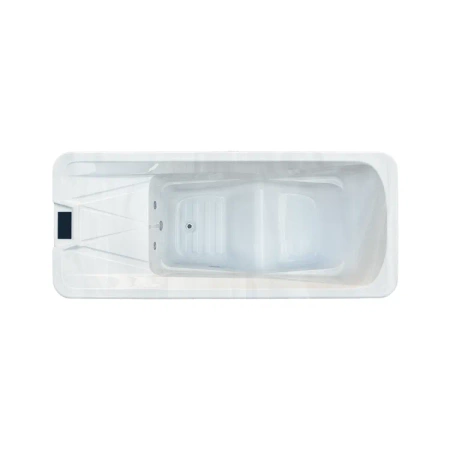 "Exclusive One Lounge acrylic jacuzzi with ice cooling function - luxurious garden spa tub"