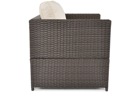 MALAGA vrtni fotelj iz technorattana | vrtno pohištvo iz technorattana, garnitura za teraso, vrt za prosti čas