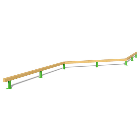 Outdoor Evenwichtsbalk KF907.21 – militaire hindernis voor obstakelbanen