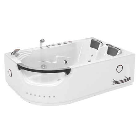 CREATIVE 665L vasakpoolne hüdromassaaživann 180x120 cm - modernsus, mugavus ja lõõgastumine