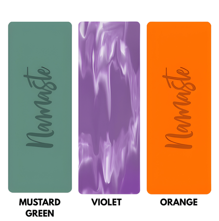 Csúszásmentes PU természetes gumi 5mm jógamatrac | Professzionális prémium gumi és bőr PU szőnyeg | Quality-Spa Fitness