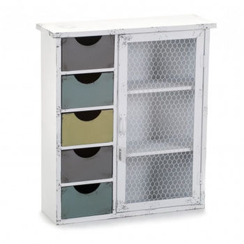 LAMALI ALURO COMPACT RIPUTUSKABIIN - metall, 53,5×16,5×60,5 cm