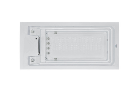 Kompaktowy Basen do Pływania w Miejscu OF-504BU z Hydromasażem, Do Domu i Ogrodu