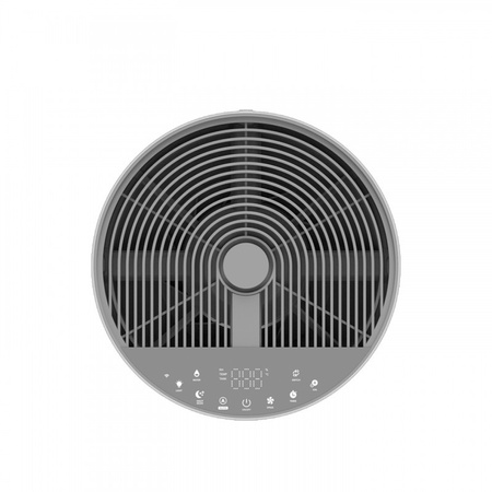 Purificator de aer Vestfrost cu funcție de umidificare VP-E2S40WH - Ionizare, UV-C LED, Plasma ION, WiFi, mod de noapte silențios - Purificarea aerului în camere de până la 40 m² - Eliminarea eficientă a alergenilor și a prafului