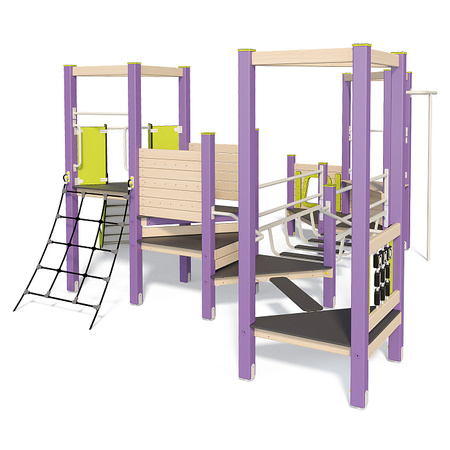 Conjunto de juegos LK151.2 – un conjunto seguro y funcional para el parque infantil