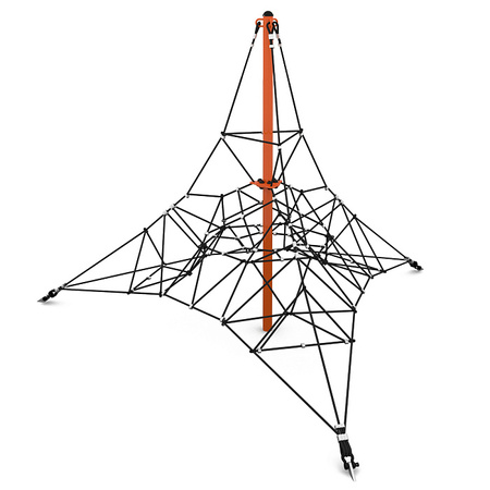 Rope Pyramid 3 Lines SE770.3 – Modern climbing pyramid for children