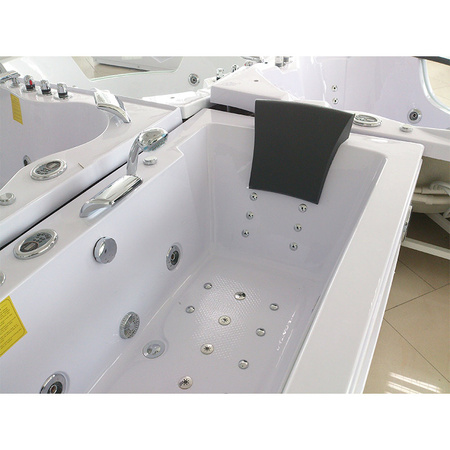 Levante 659H λευκή μπανιέρα υδρομασάζ 180x90 cm – ορθογώνια μπανιέρα SPA για το μπάνιο