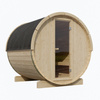 Outdoor Sauna EDA 200 – spacious sauna for 4–6 people with electric or wood-burning stove, for health and rejuvenation
