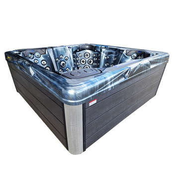 Sodo sūkurinė vonia SPA205T White pearl Kavos korpusas 230x230 cm - elegancija ir atsipalaidavimas jūsų namų SPA centre