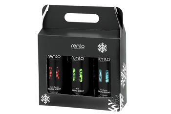 "Rento" saunos dovanų rinkinys 3 x 400 ml