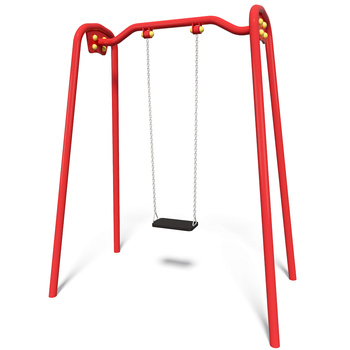 Ühe ketiga kiik TE406 - ämbri iste, turvaline mäng vastavalt EN 1176-le.