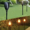 Candeeiro solar de jardim - tocha 23559
