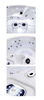 Moderne Hydromassagebadewanne für 5 Personen – die perfekte Lösung für Ihr Home-SPA
