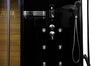 MO-1751B LEWA TRIO, sauna seca, sauna de vapor y cabina de ducha 180X110X223CM | Minimalismo Elegante | Estilo Escandinavo