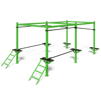Outdoor touwbaan KF907.13 – militaire hindernisbaan voor krachttraining