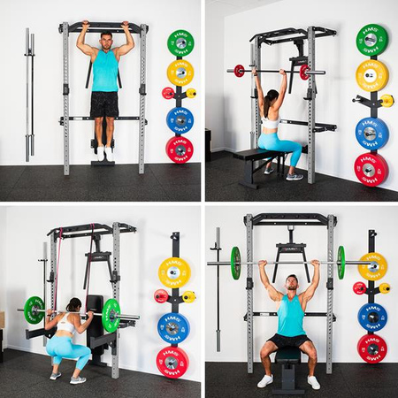 Multifunktionaler faltbarer Trainingskäfig KLT22 HMS
