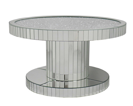 Glazen Tafel RIXON 80CM – elegantie in een modern jasje