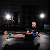 KNV ΜΠΛΕ ΜΑΝΤΕΣΙΔΗ KETTLEBELL VINYL ΕΠΙΚΑΛΥΜΜΕΝΟ HMS