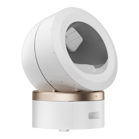 MOVA LR10 Prime intelligent selvrensende kattebakke (hvid)