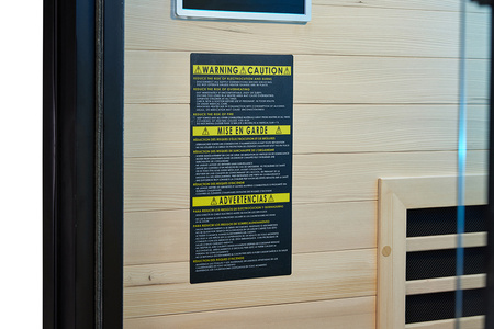 Sauna na podczerwień OFS06A-1 – Kompaktowa sauna wewnętrzna do domu