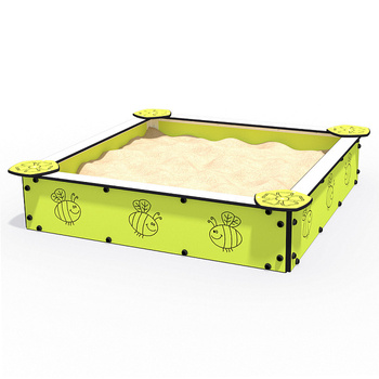 Sandbox 1.5 m TE338 – Safe and sturdy sandbox for children