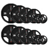 TPC SET OLYMPISCHE POLYURETHAAN PLAAT SET 2 x 2,5 - 25 KG CPU (155 KG) HMS