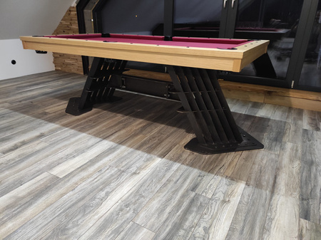 Monster - Kulečníkový stůl s kamennou deskou a dřevěným rámem