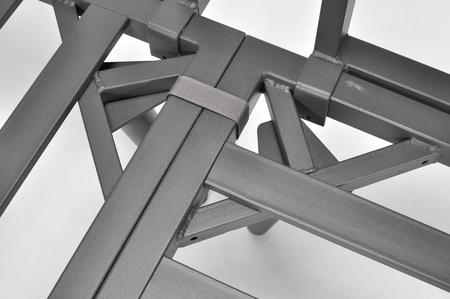 Universal γωνιακός καναπές κήπου NEVADA - γραφίτης