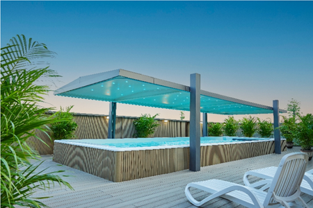 СПА-ванна OF-1001U – Розкішна гідромасажна ванна – Преміум СПА у Вашому саду