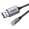 UGREEN CM477, USB auf Mini Jack 3.5mm AUX Audio Adapter (grau)